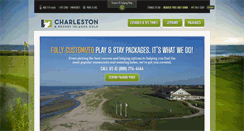 Desktop Screenshot of charlestongolfguide.com